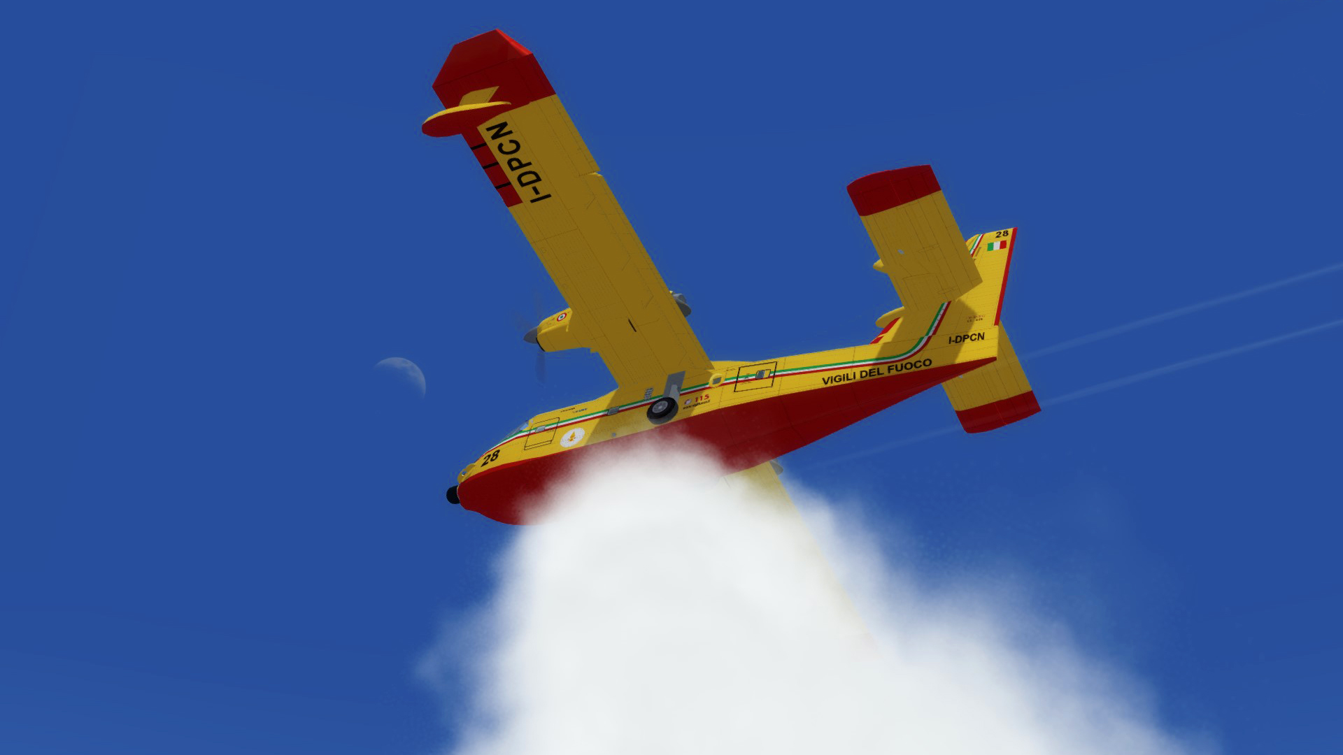simulateur pompiers guidage moyens aeriens Dash